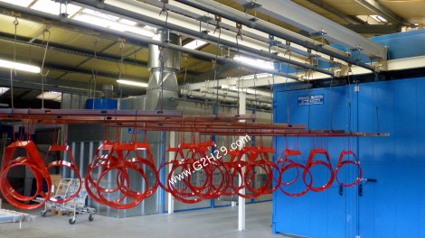 Panier de basket RAL 3000 Panier de basket RAL 3000